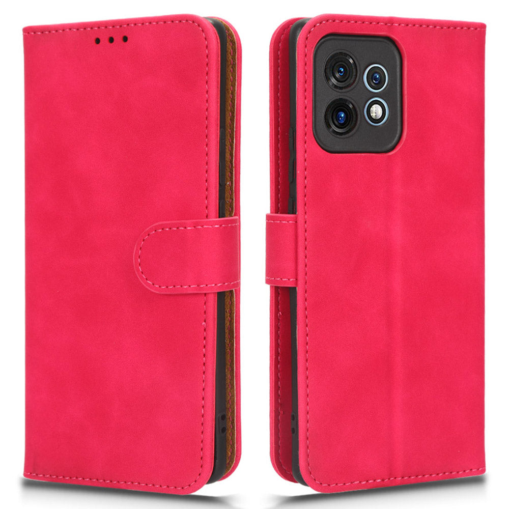For Motorola Moto X40 5G Drop Proof Skin-touch Phone Leather Case Wallet Stand Cell Phone Cover For Motorola Moto X40 5G Drop Proof Skin-touch Phone Leather Case Wallet Stand Cell Phone Cover